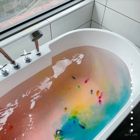 Messy play - Colormybath無化學三色入浴顏料錠