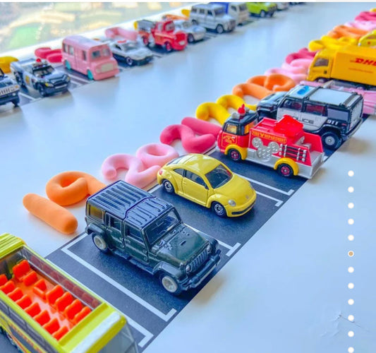 Messy play - 創意小道具道路裝飾紙膠帶