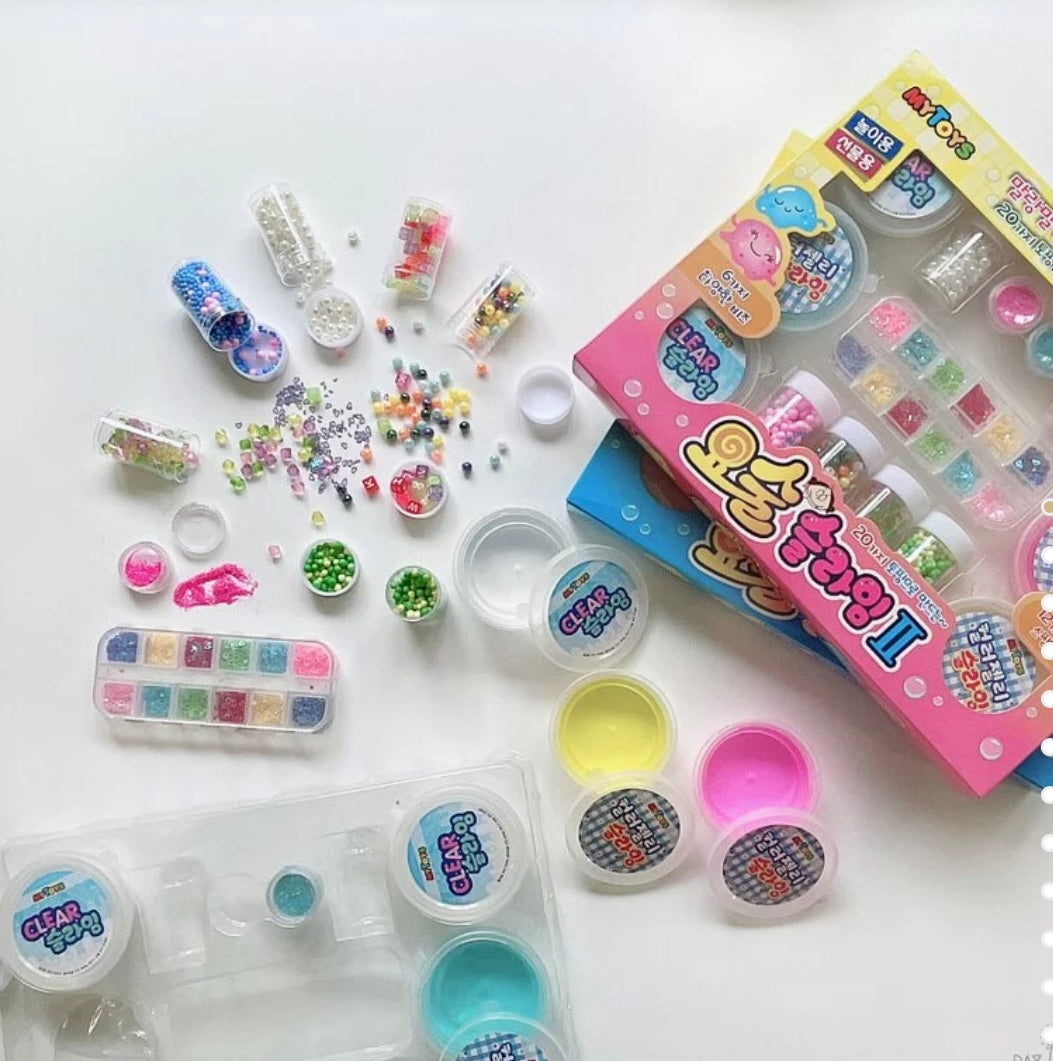 Messy play - MYTOYS史萊姆Slime_超級魔法豪華套組_15件組