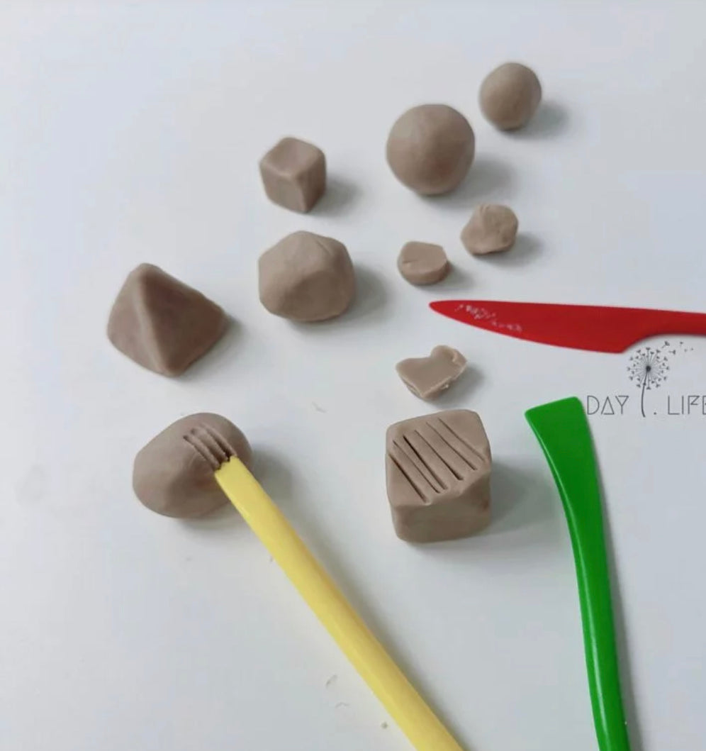 Messy play - 韓國製不凝固萌熊米米軟黏土