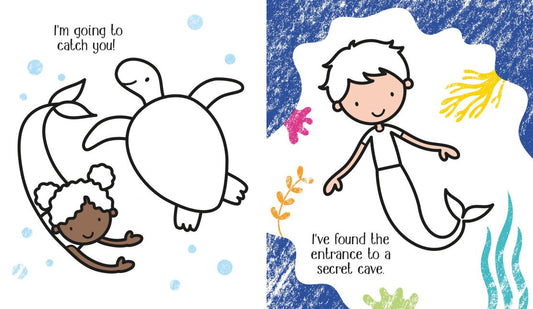 Little Brian - First Colouring Mermaids