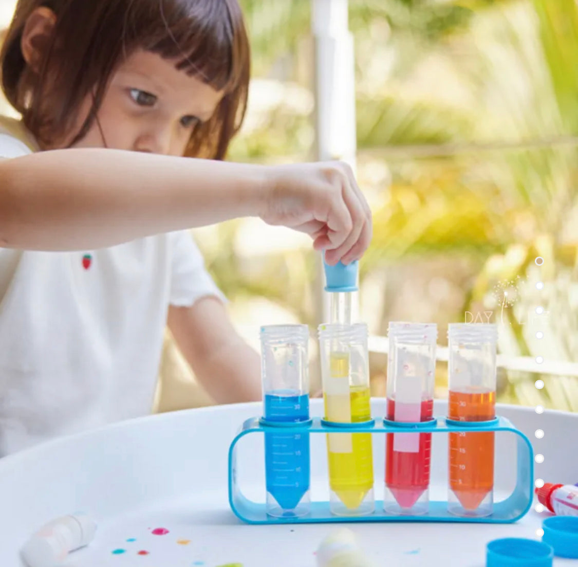 Messy play - 韓國製創意實驗胖胖試管組