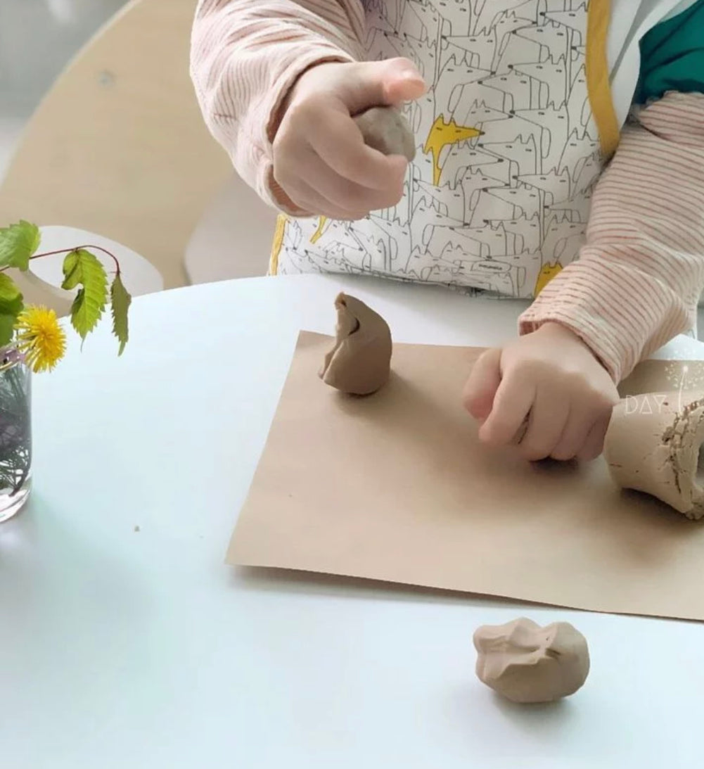 Messy play - 韓國製不凝固萌熊米米軟黏土