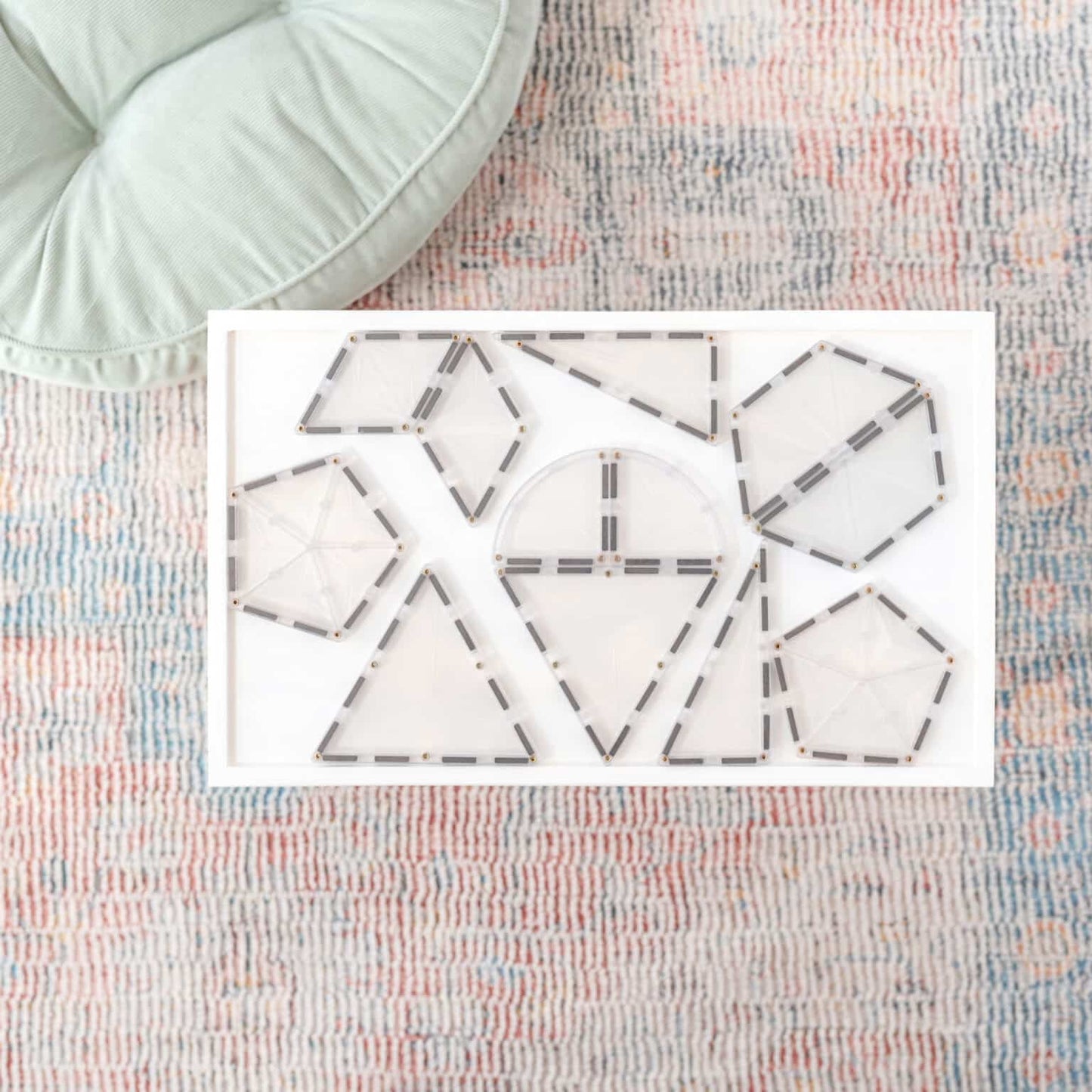 Connetix tiles - Clear Shape Expansion Pack 24 pc 5