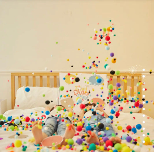 Messy play - 韓國製澎澎Color毛球