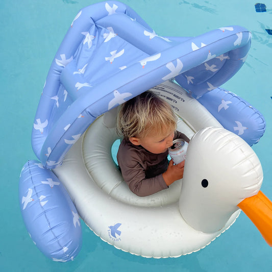 SUNNYLiFE Baby Float Sid The Seagull Blue