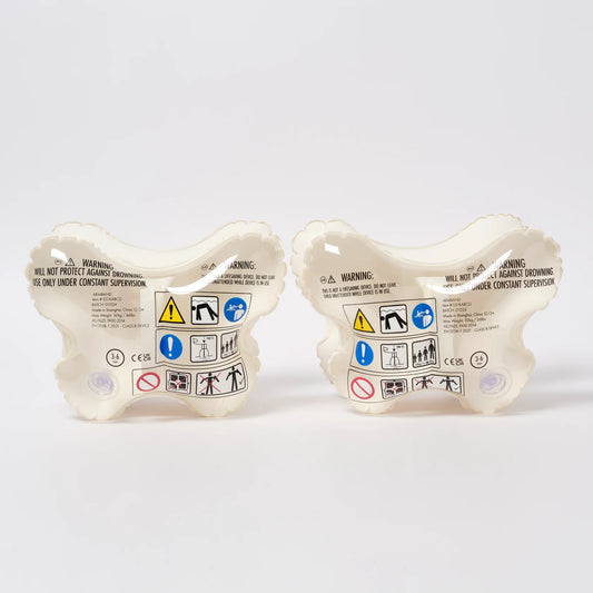 SUNNYLiFE Kids Inflatable Arm Bands Cotton Candy Glitter