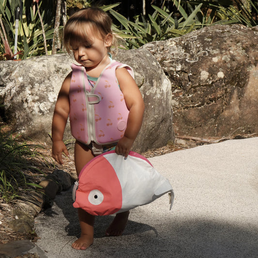 SUNNYLiFE Kids Wet Bag Finn The Fis