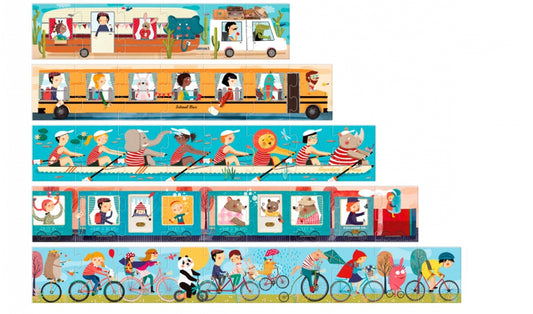 Londji - 10 TRAVELLERS PUZZLE