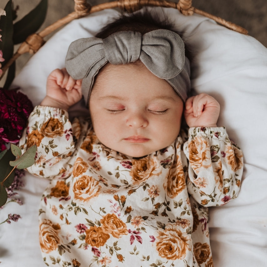 Snuggle Hunny Kids - Topknot / Ribbed Headbands (Solid)