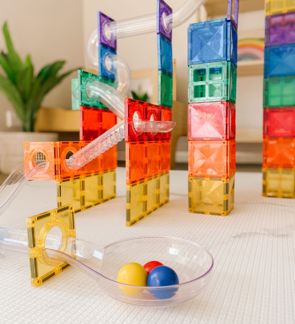 MNTL - Magnetic Ball Run Toy Set 100PCs