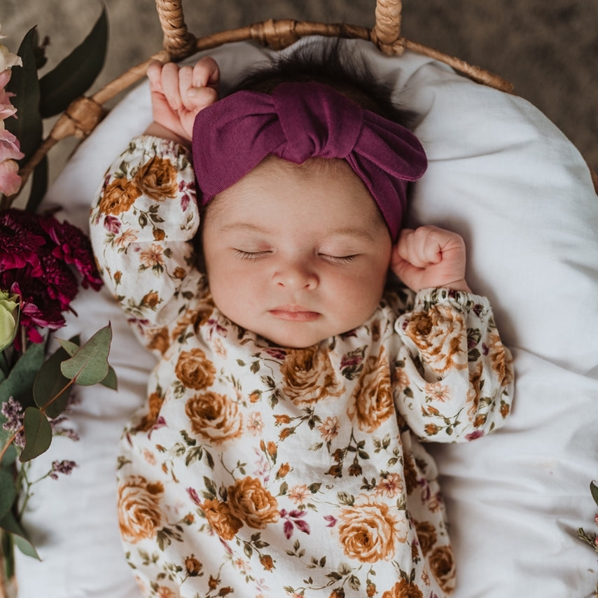 Snuggle Hunny Kids - Topknot / Ribbed Headbands (Solid)