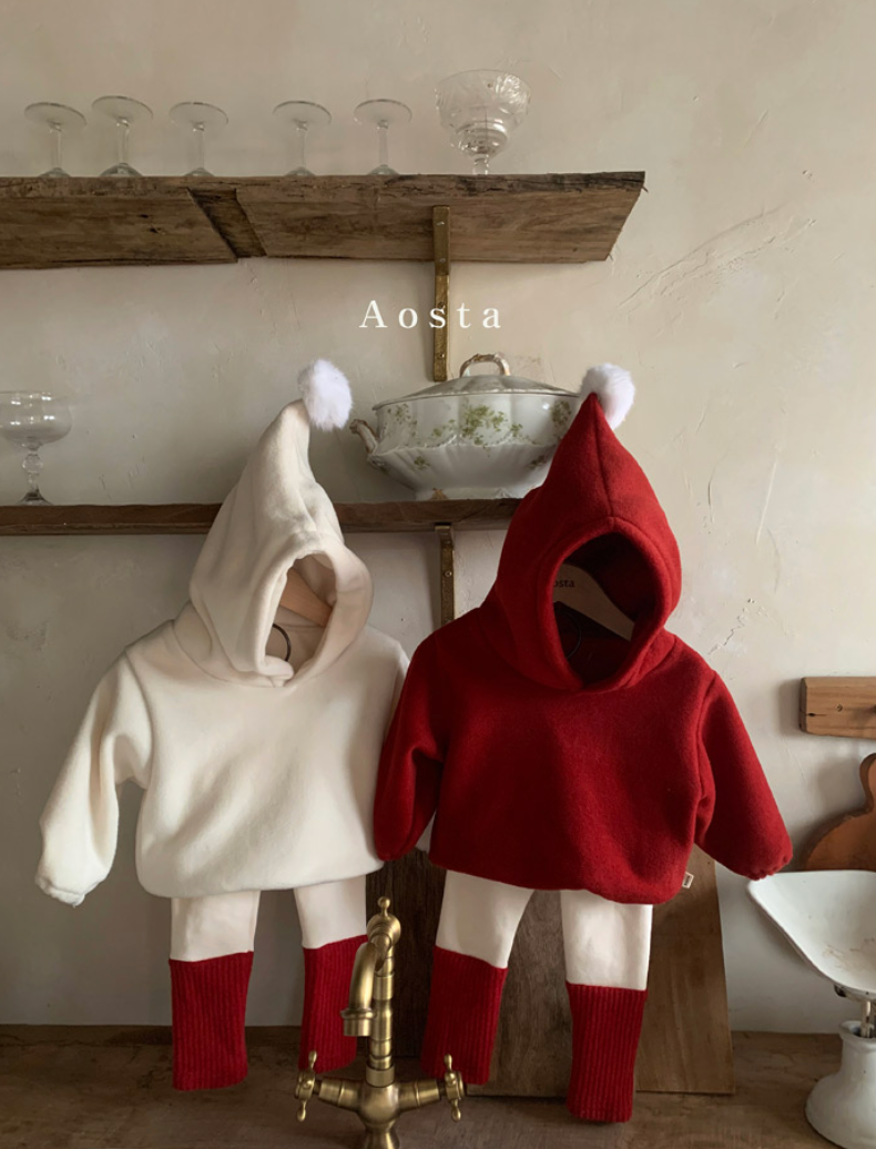 AOSTA - Warm Winter Leggings 保暖褲 (Red Size S)