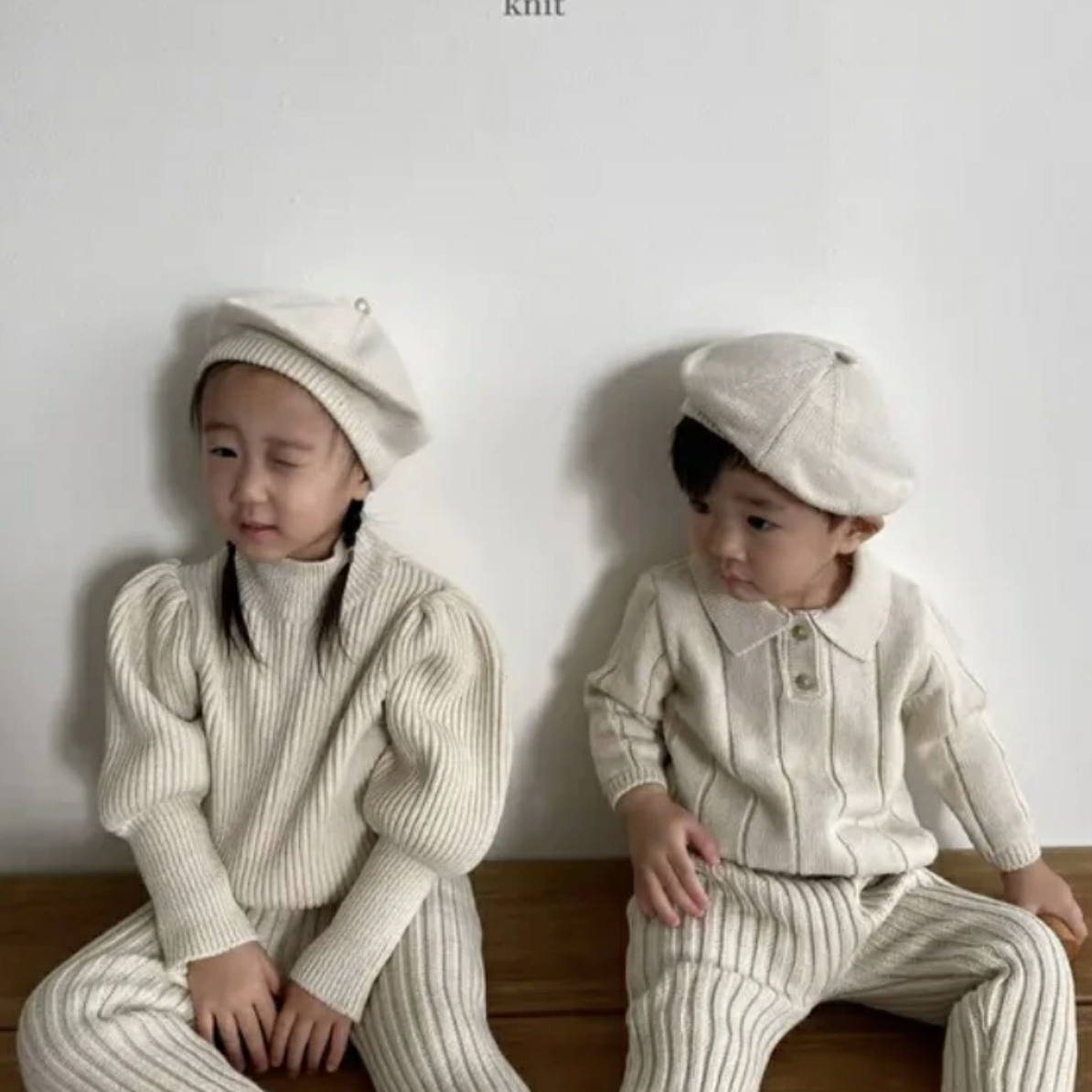 AOSTA - Knitted top 針織上衣 (White Size M)