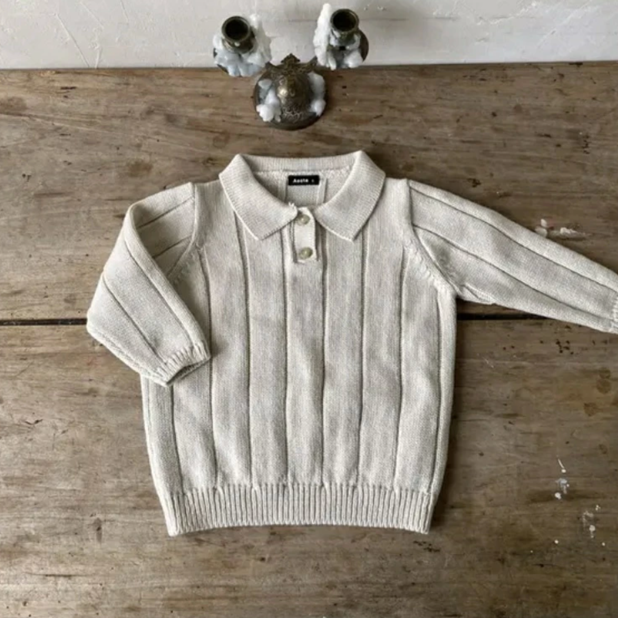 AOSTA - Knitted top 針織上衣 (White Size M)