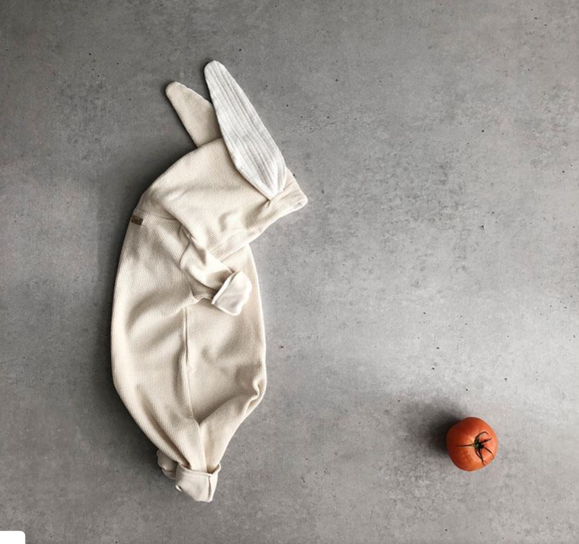 The lala - Rabbit Suit 兔仔連衣衫 (Cream Size M)
