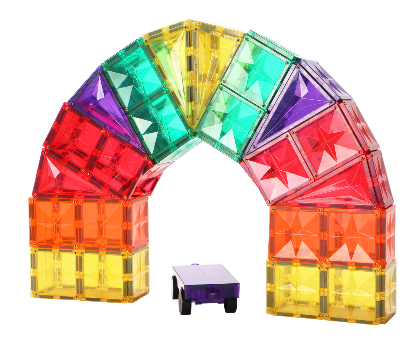 MNTL - Star Magnetic Tile (Mix) 108PCs
