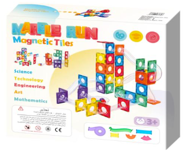 MNTL - Magnetic Ball Run Toy Set 120PCs