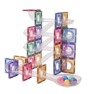NEW PRODUCT! MNTL - Magnetic Ball Run Toy Set 80PCs