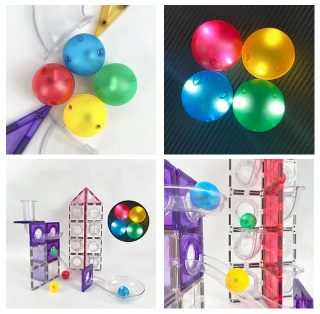 MNTL - Light Ball for Marble Run 發光星光波波 4PCs