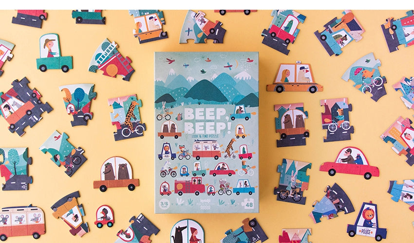 Londji - BEEP BEEP! PUZZLE 嗶!好多車車呀