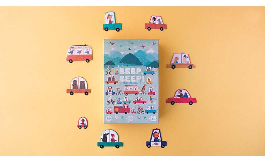 Londji - BEEP BEEP! PUZZLE 嗶!好多車車呀
