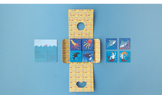 Londji - OCEAN ANIMALS MEMO 配對