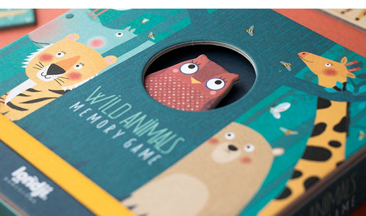 Londji - WILD ANIMALS MEMO 配對