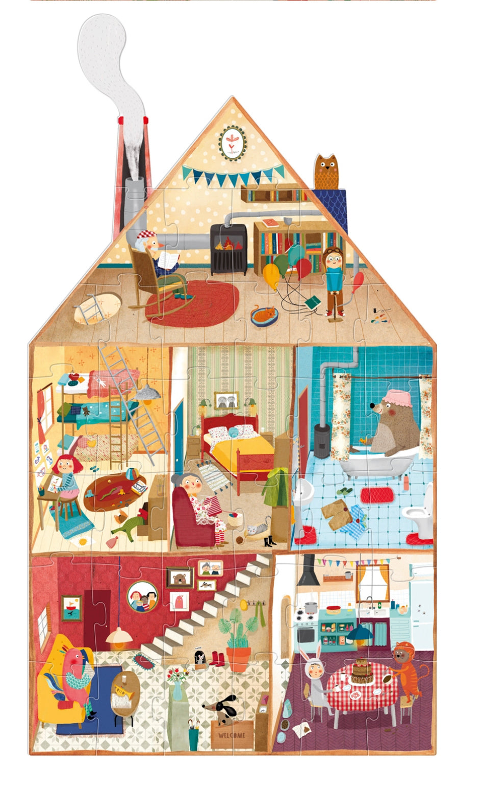 Londji - WELCOME TO MY HOME PUZZLE