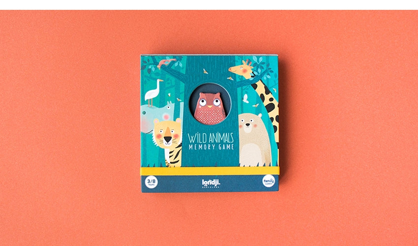 Londji - WILD ANIMALS MEMO 配對