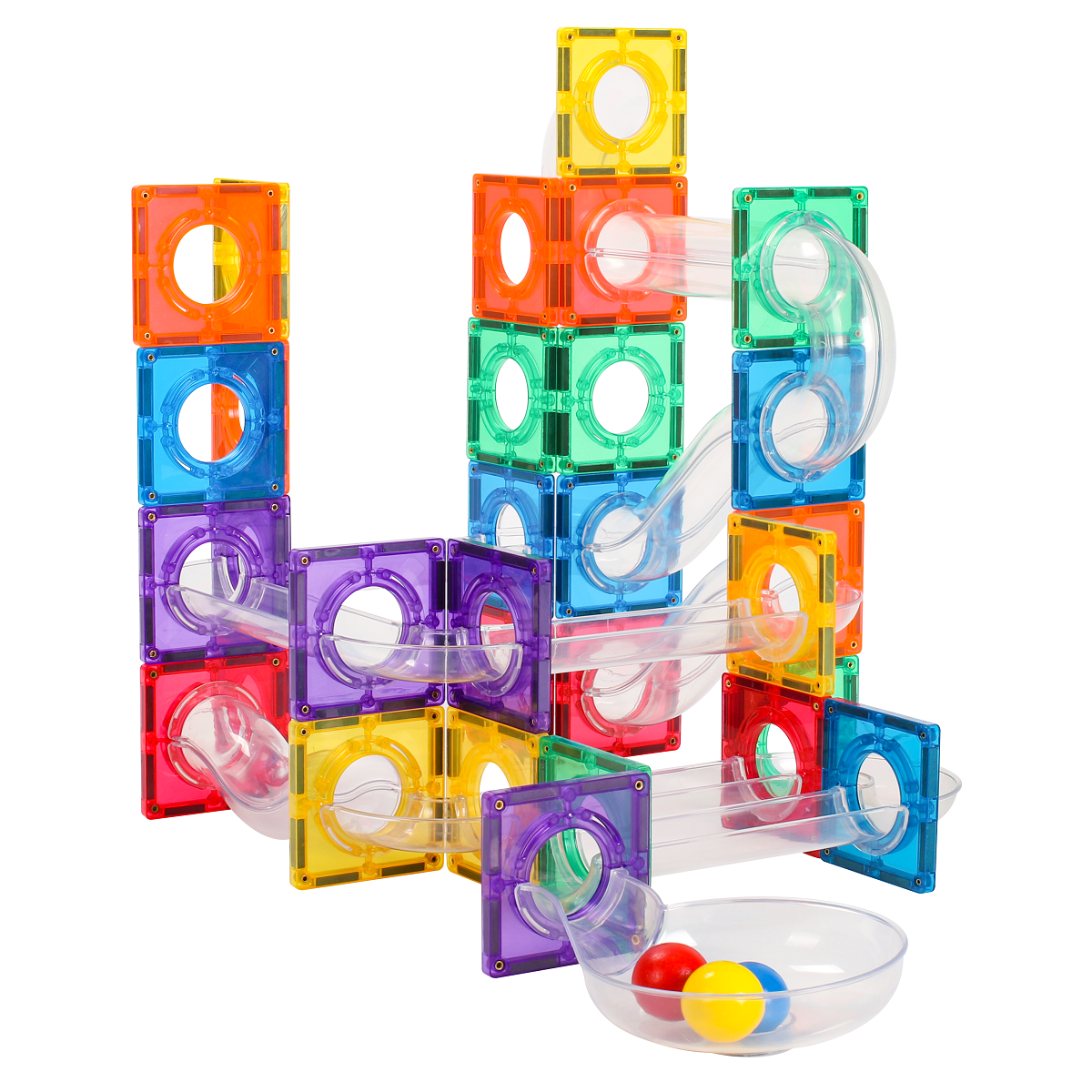 MNTL - Magnetic Ball Run Toy Set 100PCs