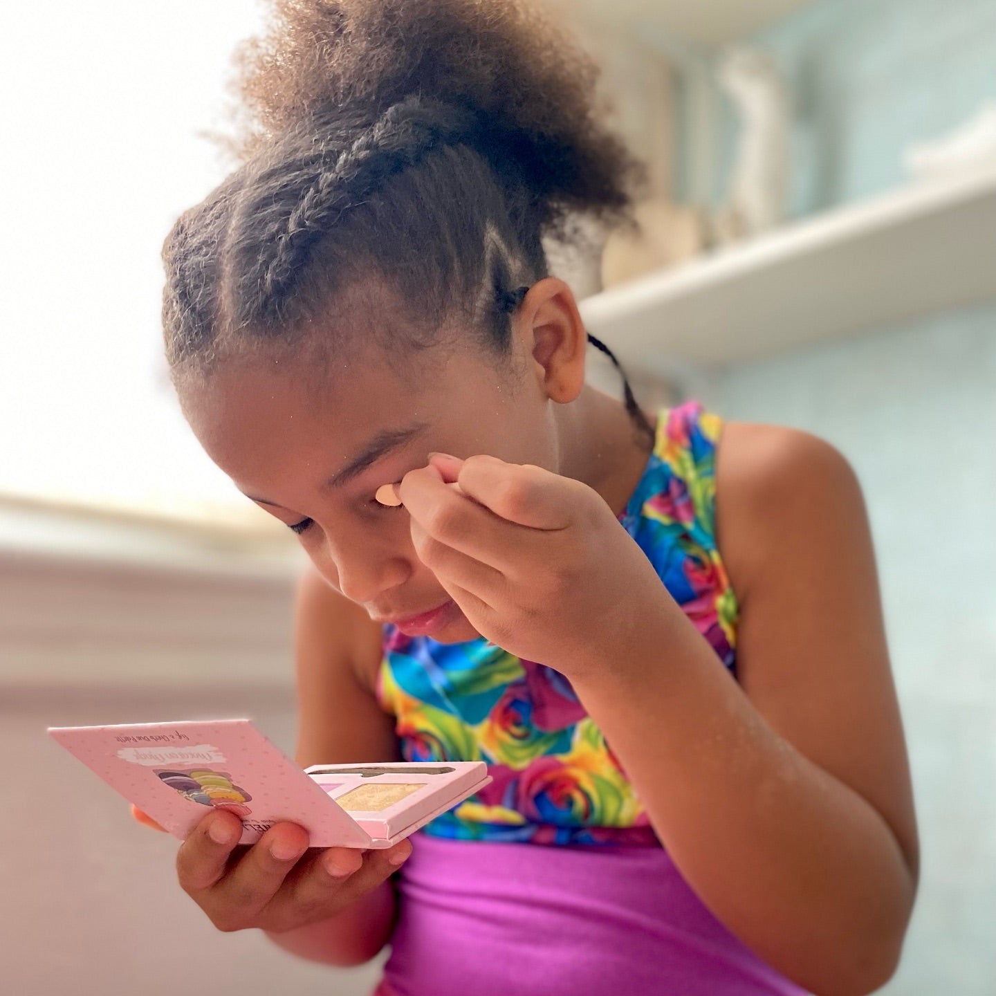 兒童水性眼影腮紅盤