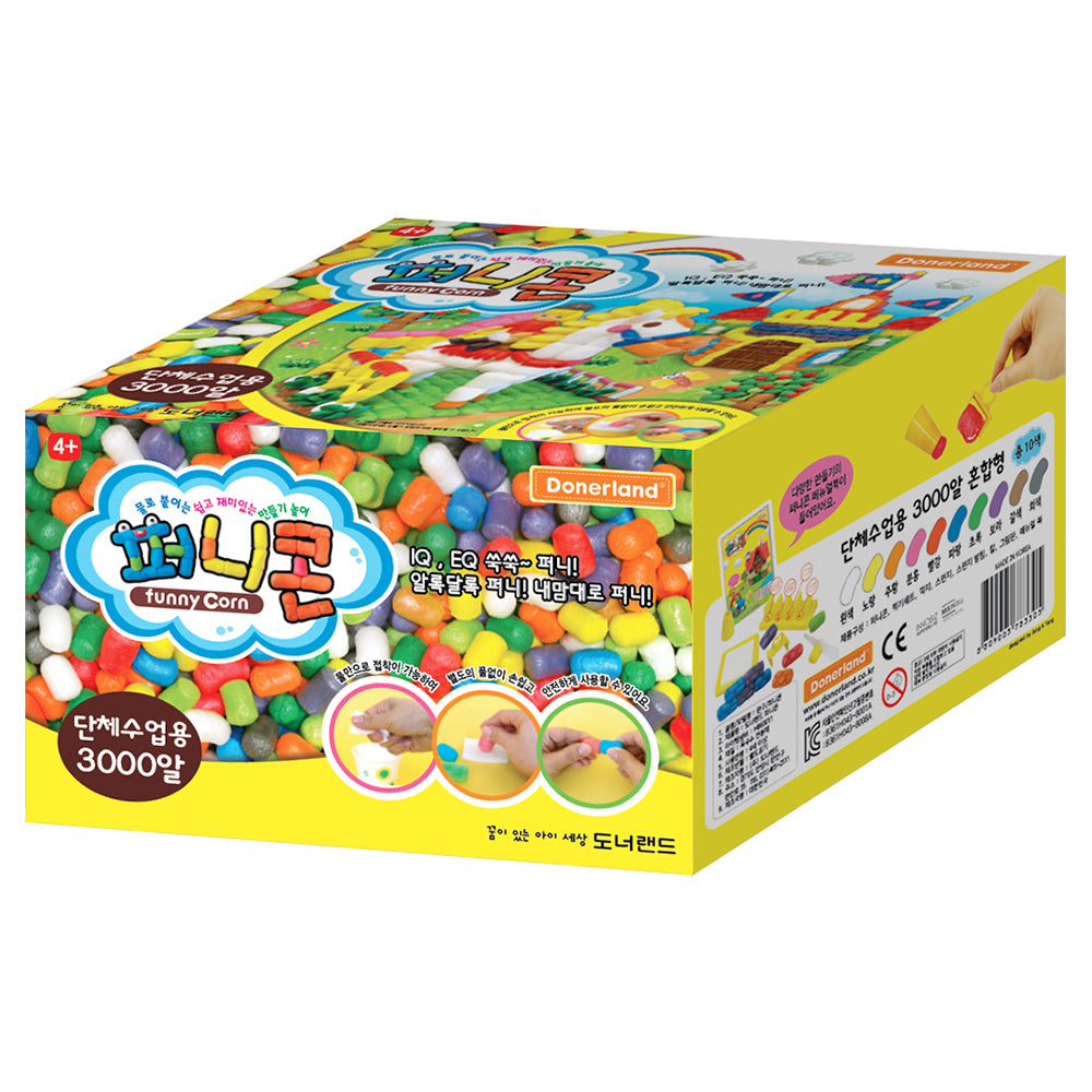DL-HB60011	魔法玉米黏土(3000pcs)