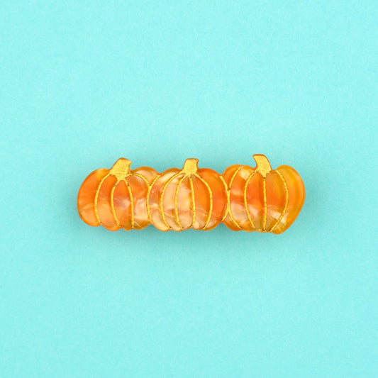 PUMPKIN HAIR CLIP