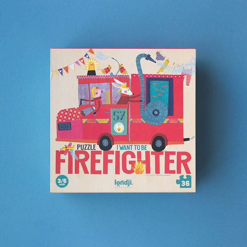 Londji - I WANT TO BE FIREFIGHTER PUZZLE