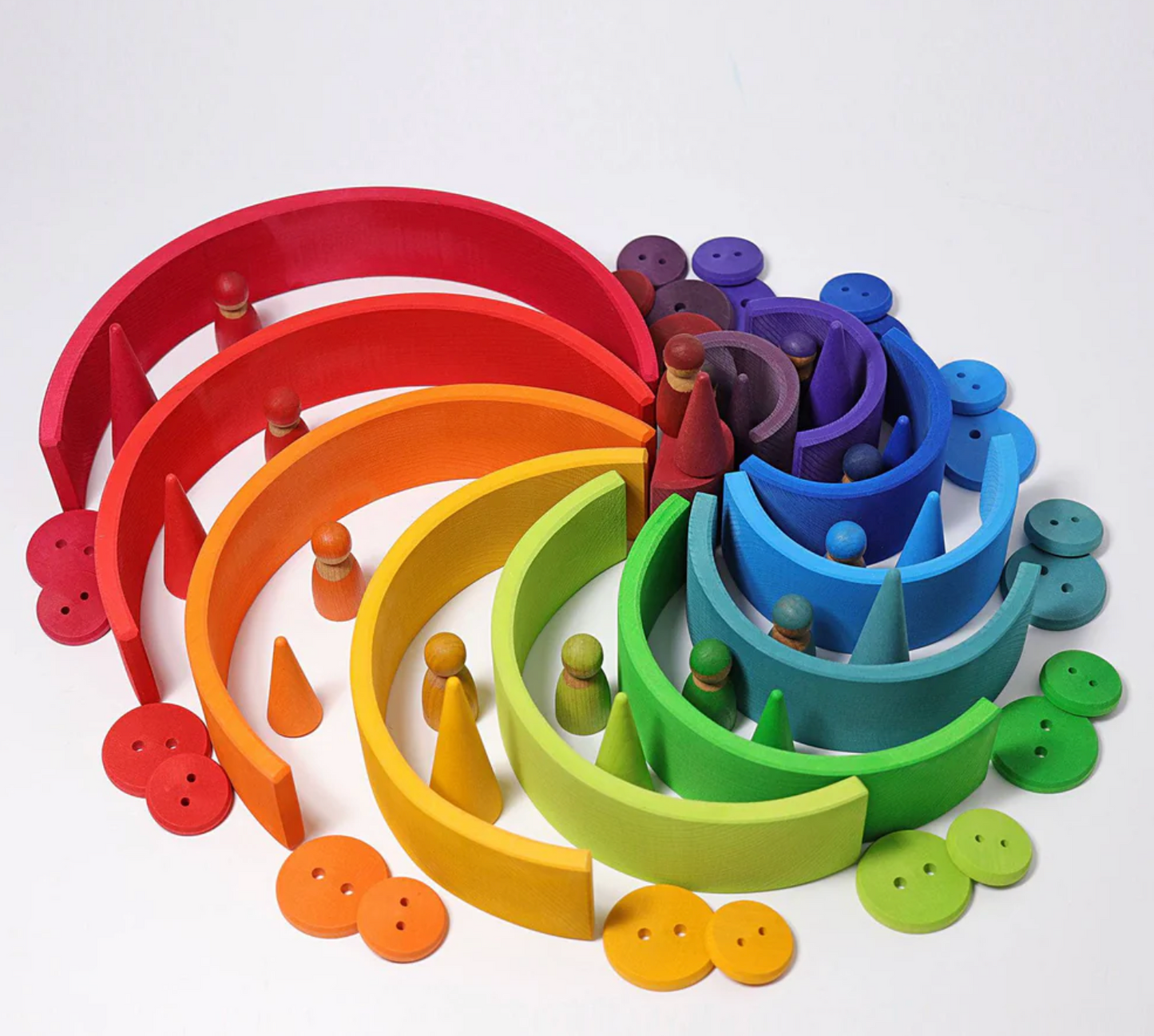 GRIMM'S 12 Piece Rainbow Large