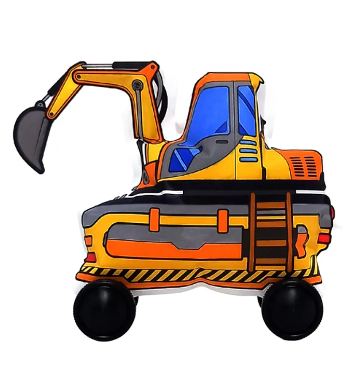 【Colorloon】3D造型手繪紙氣球-挖土機(袋裝10入/派對包)