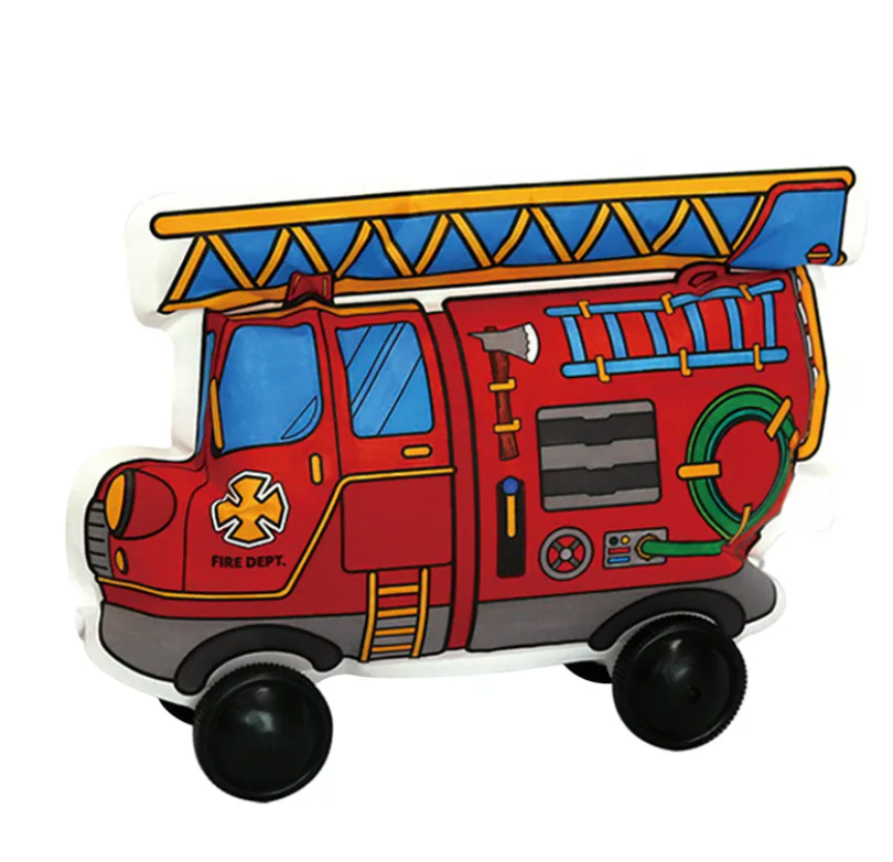 【Colorloon】3D造型手繪紙氣球-消防車(袋裝5入/派對包)