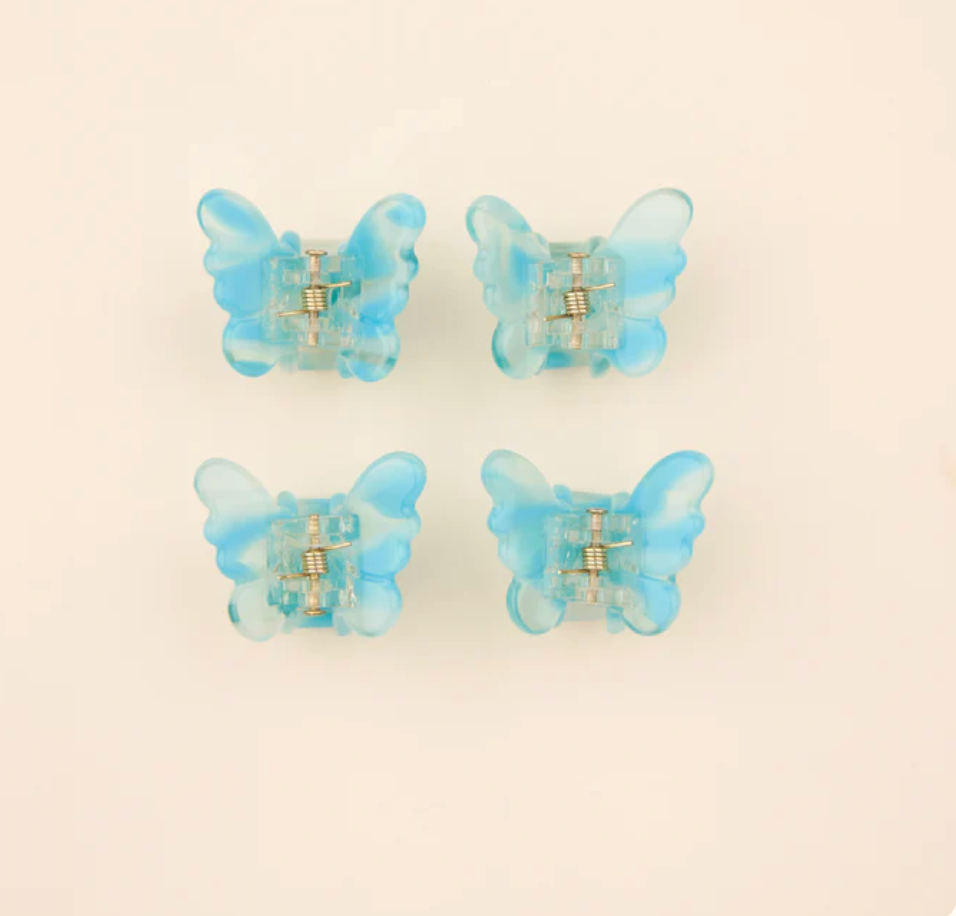 *NEW* Mini Butterflies Hair Claws Set