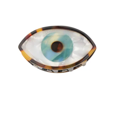 * New * Blue Eye Mini Hair Claw