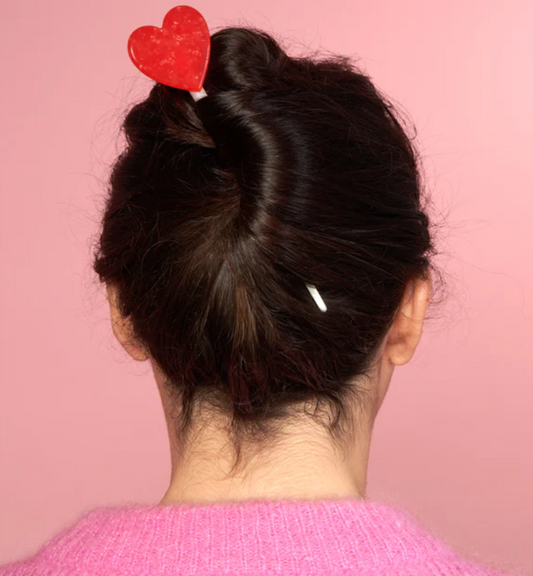 * New * Lollipop Heart Hair Stick