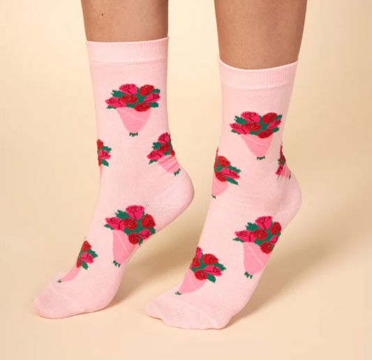 *New* Roses Bouquet Socks
