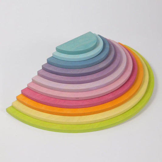 GRIMM'S Pastel Semicircles, 11 pieces