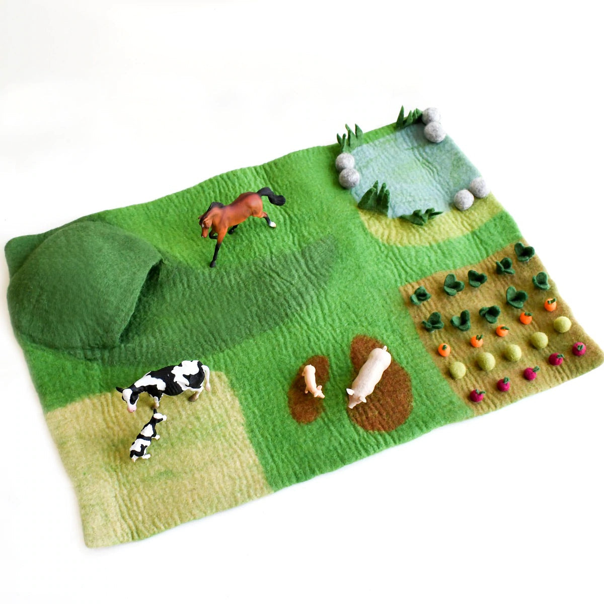 Tara Treasures - Farm Play Mat Playscape Large