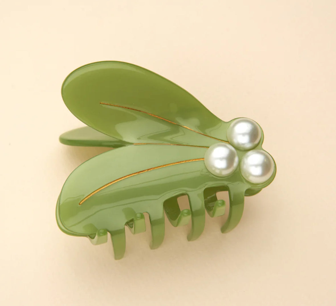 New MISTLETOE HAIR CLAW