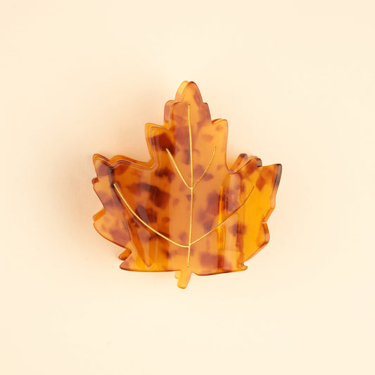 MAPLE LEAF HAIR CLAW