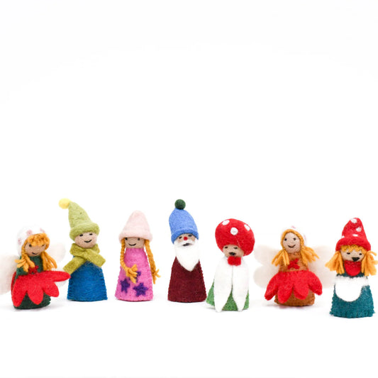 Tara treasure-FAIRIES & GNOMES FINGER PUPPET SET