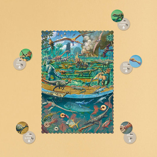 Londji DINOSAURS TINY PUZZLE 迷你新品