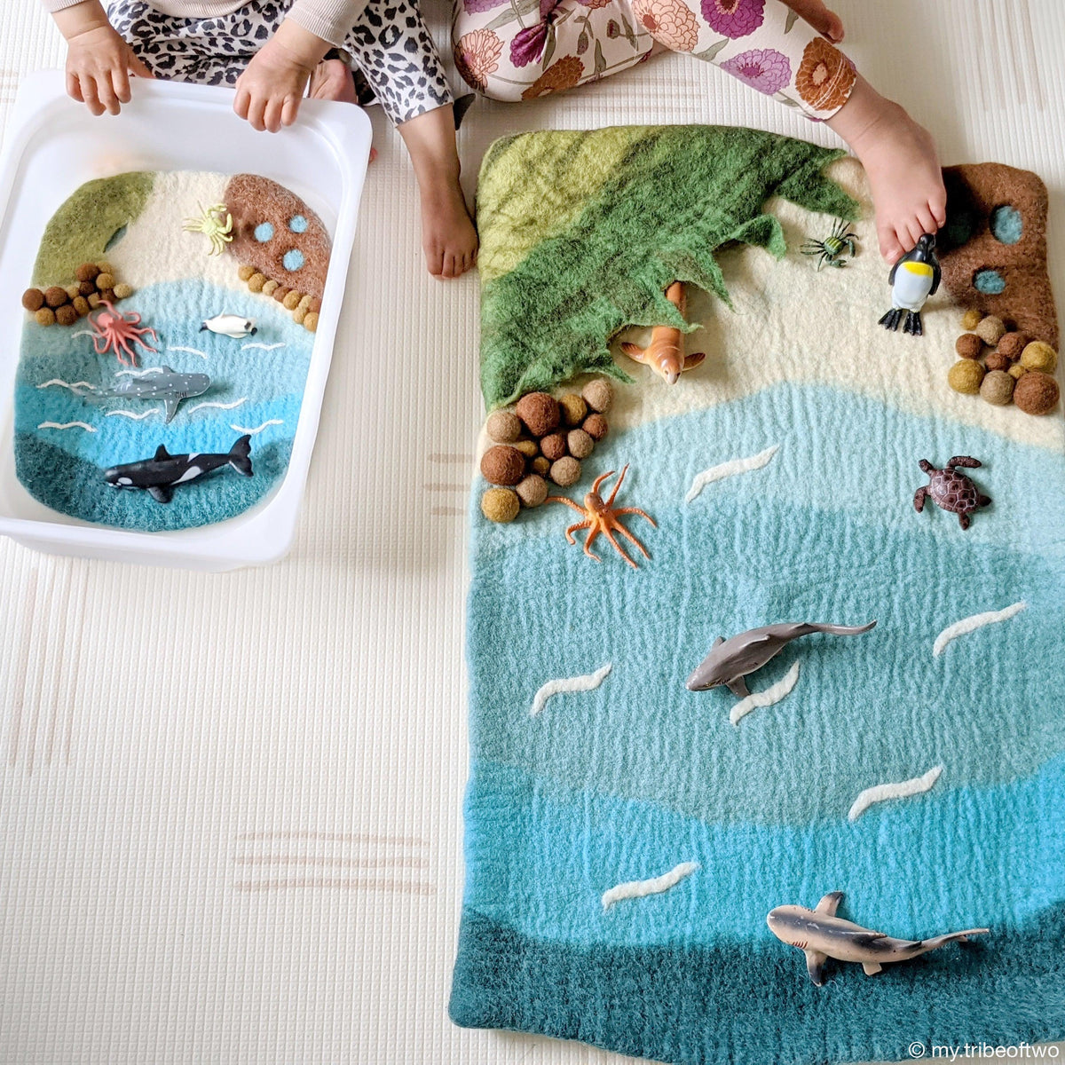 Tara treasure SEA, BEACH AND ROCKPOOL PLAY MAT PLAYSCAPE