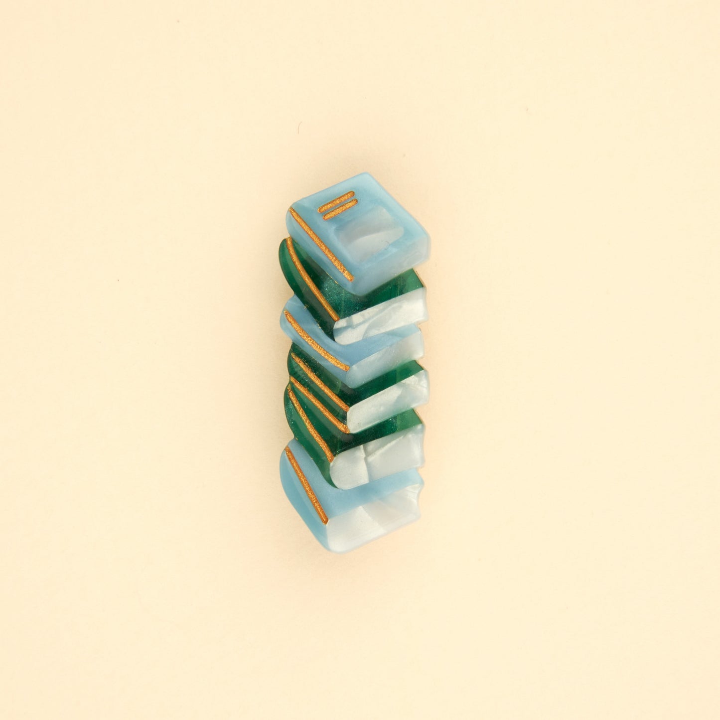 BOOKS HAIR CLIP